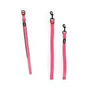 TrendLine NEON Hundehalsband & Leine, pink