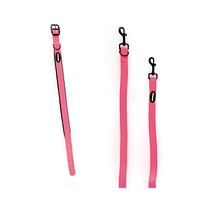 TrendLine NEON Hundehalsband & Leine, pink