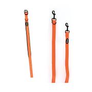 TrendLine NEON Hundehalsband & Hundelein, orange