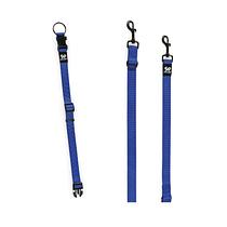 TrendLine ONE Hundehalsband & Hundeleine, blau