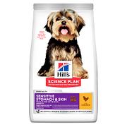 Hill’s Science Plan Small & Miniature Adult Sensitive Stomach & Skin, Chicken