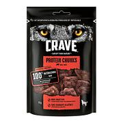 Crave Protein Chunks Rind, 6x55g