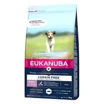 Eukanuba Grain Free Puppy S/M mit Lachs