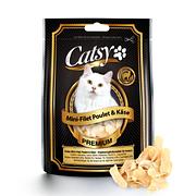 Catsy Katzensnack Mini-Filet Poulet & Käse 50g