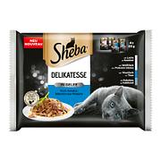 Sheba Delikatesse in Gelee Fisch Variation, 4x85g